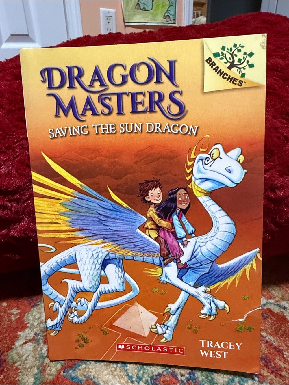 Dragon Masters Saving the Sun dragon by Tracy West.